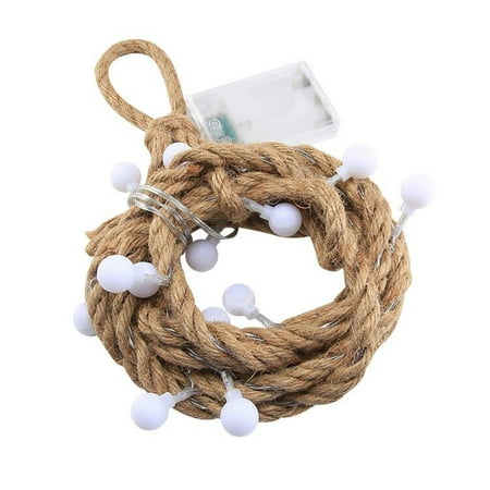 Heiheiup LED Ball Hemps Rope Light String Bubble Ball Decorative Light String Lights String Lights Home Props Inflatable Light Bulbs
Heiheiup LED Ball Hemps Rope Light String Bubble Ball Decorative Light String Lights String Lights Home Props Inflatable Light Bulbs