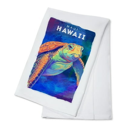 Maui Hawaii Sea Turtle Vivid (100% Cotton Tea Towel Decorative Hand Towel Kitchen and Home) 
Maui Hawaii Sea Turtle Vivid (100% Cotton Tea Towel Decorative Hand Towel Kitchen and Home)
