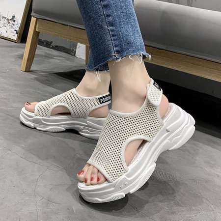 Yedhsi Fashion Women s Breathable Sandals Casual Sponge Cake Bottom Fish Mouth Sandals Women s Sandals
Yedhsi Fashion Women s Breathable Sandals Casual Sponge Cake Bottom Fish Mouth Sandals Women s Sandals