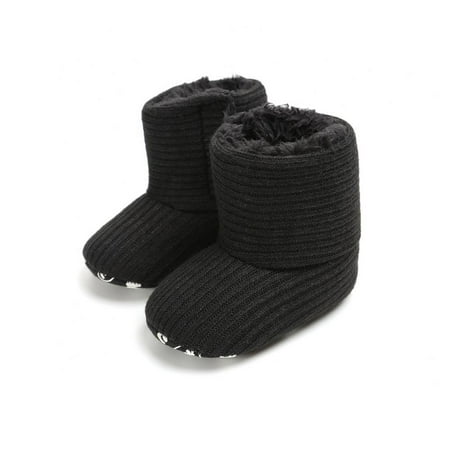 0-18M Winter Infant Baby Boy Girl Knitted Snow Boots Shoes Soft Sole Solid First Walker Plush Lined Prewalker Newborn Fleece Boots
0-18M Winter Infant Baby Boy Girl Knitted Snow Boots Shoes Soft Sole Solid First Walker Plush Lined Prewalker Newborn Fleece Boots