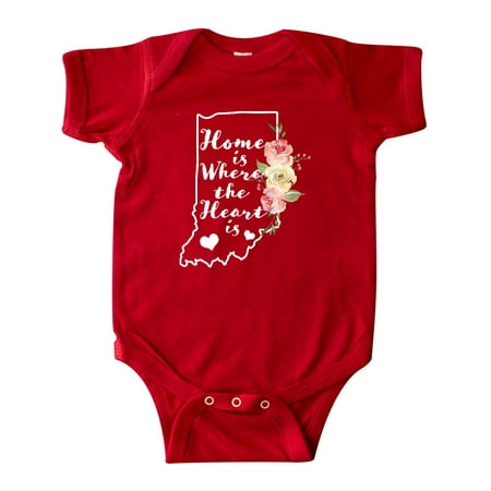 Inktastic Indiana Home is Where the Heart is with Watercolor Floral Gift Baby Boy or Baby Girl Bodysuit
Inktastic Indiana Home is Where the Heart is with Watercolor Floral Gift Baby Boy or Baby Girl Bodysuit