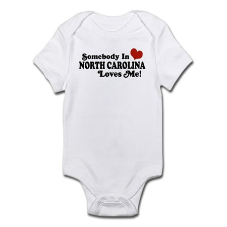 CafePress - Somebody In North Carolina Loves Me Infant Bodysui - Baby Light Bodysuit
CafePress - Somebody In North Carolina Loves Me Infant Bodysui - Baby Light Bodysuit