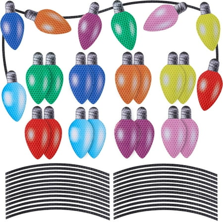 KIMOBER 40PCS Christmas Car Refrigerator Decorations Reflective Bulb Light Shaped Magnet Xmas Car Refrigerator Decorations for Cars Metal Surface C49
KIMOBER 40PCS Christmas Car Refrigerator Decorations Reflective Bulb Light Shaped Magnet Xmas Car Refrigerator Decorations for Cars Metal Surface C49
