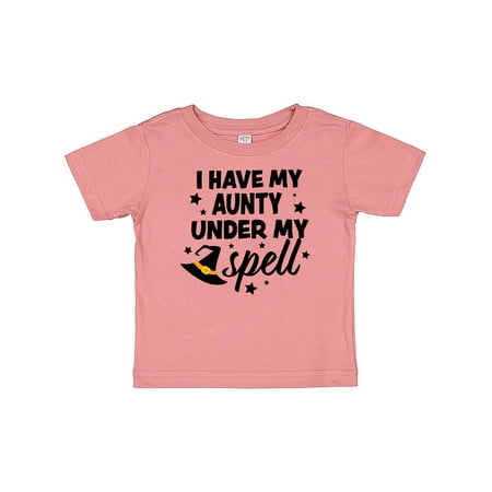 Inktastic I Have My Aunty Under My Spell with Cute Witch Hat Gift Baby Boy or Baby Girl T-Shirt
Inktastic I Have My Aunty Under My Spell with Cute Witch Hat Gift Baby Boy or Baby Girl T-Shirt