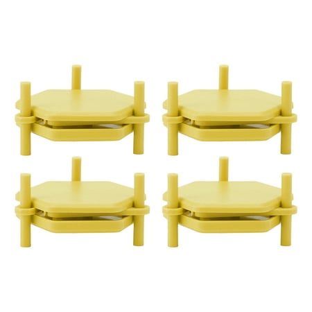 Hexagonal Coaster Multipurpose ABS Cup Accessories 4Pcs For Small Objects Yellow
Hexagonal Coaster Multipurpose ABS Cup Accessories 4Pcs For Small Objects Yellow
