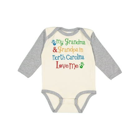 Inktastic North Carolina Grandma Loves Me Gift Baby Boy or Baby Girl Long Sleeve Bodysuit
Inktastic North Carolina Grandma Loves Me Gift Baby Boy or Baby Girl Long Sleeve Bodysuit