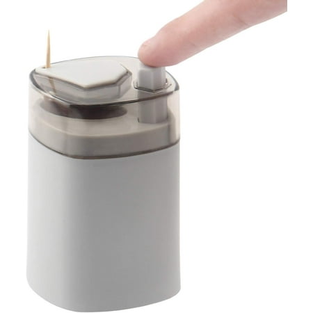 Toothpick Holder Dispenser Pop-Up Automatic Toothpick Dispenser Toothpick Storage Box - Grey
Toothpick Holder Dispenser Pop-Up Automatic Toothpick Dispenser Toothpick Storage Box - Grey