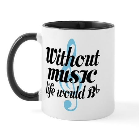 CafePress - Without Music Life Quote Mugs - 11 oz Ceramic Mug - Novelty Coffee Tea Cup
CafePress - Without Music Life Quote Mugs - 11 oz Ceramic Mug - Novelty Coffee Tea Cup