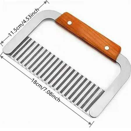 Potato Cutter Chips French Fry Mar Peeler Cut Dough Fruit Vegetable Kitchen Accessories Tool Knife Chopper Crinkle Wavy Slicer
Potato Cutter Chips French Fry Mar Peeler Cut Dough Fruit Vegetable Kitchen Accessories Tool Knife Chopper Crinkle Wavy Slicer
