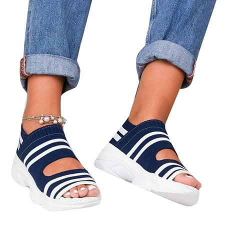 Casual Woven Wedges Comfy Open Toe Sandals Peep Toe Slip On Stretch Fabric Platform Summer Sandals for Women
Casual Woven Wedges Comfy Open Toe Sandals Peep Toe Slip On Stretch Fabric Platform Summer Sandals for Women
