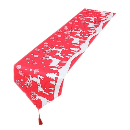 NICEXMAS 1Pc Xmas Cotton Linen Table Runner European Classical Rectangular Tablecloth
NICEXMAS 1Pc Xmas Cotton Linen Table Runner European Classical Rectangular Tablecloth