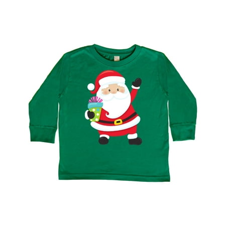 Inktastic Santa Claus Smiling Santa Santa With Presents Gift Toddler Boy or Toddler Girl Long Sleeve T-Shirt
Inktastic Santa Claus Smiling Santa Santa With Presents Gift Toddler Boy or Toddler Girl Long Sleeve T-Shirt