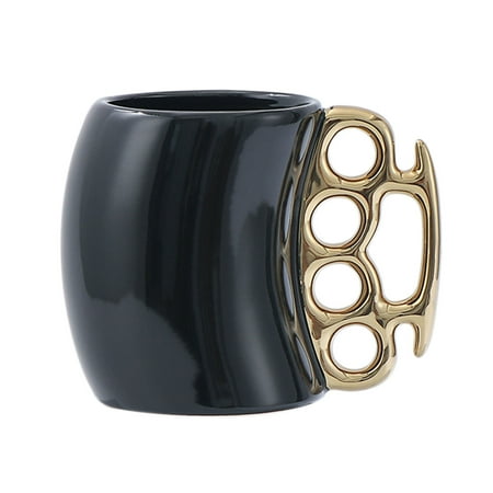 Qeeadeea/Ceramic Mug With Lid 14oz Personalised Mug Cute Ceramic Coffee Cup Suitable For Hot Drinks-black-gold medal-400ml/14oz
Qeeadeea/Ceramic Mug With Lid 14oz Personalised Mug Cute Ceramic Coffee Cup Suitable For Hot Drinks-black-gold medal-400ml/14oz
