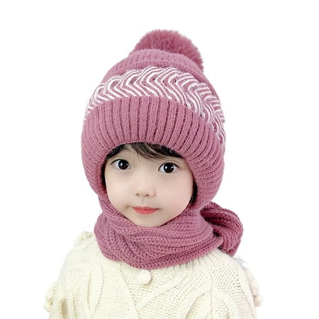 RPVATI Toddler Baby Child Children Kids Warm Pompom Beanie Hats Comfortflex Soft Beanie for Boys Girls Knitted Cap with Scarf 2Y~8Y
RPVATI Toddler Baby Child Children Kids Warm Pompom Beanie Hats Comfortflex Soft Beanie for Boys Girls Knitted Cap with Scarf 2Y~8Y