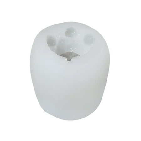 HOTYA 3D Cartoon Candle Mold Silicone Soap Making Mould Fondant Candy Cake Chocolate