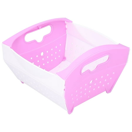 Kitchen Basket Folding Drain Basket Portable Easy Carrying Beautiful Appearance For Outdoor Camping Picnics
Kitchen Basket Folding Drain Basket Portable Easy Carrying Beautiful Appearance For Outdoor Camping Picnics