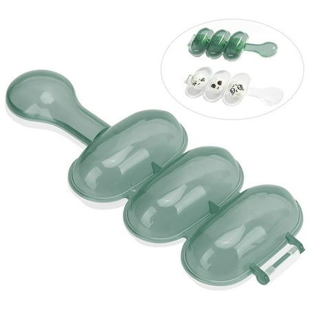 Baby Onigiri Mold Baby Onigiri Mold DIY Spherical Sushi Making Mold Kitchen Gadget Vibrator Kids Food Decoration Green