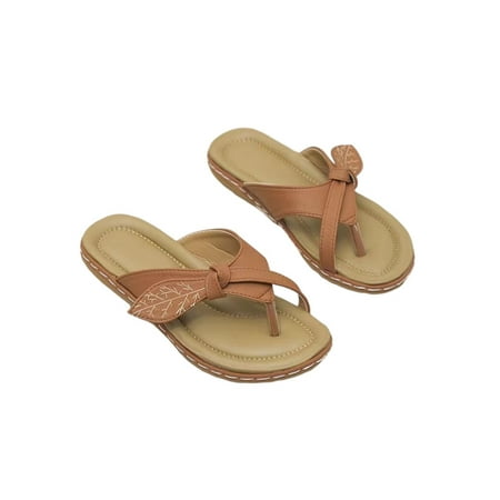 Daeful Women s Flat Sandal Beach Thong Sandals Summer Flip Flops Comfort Slip On Shoes Ladies Lightweight Slides Brown 5.5
Daeful Women s Flat Sandal Beach Thong Sandals Summer Flip Flops Comfort Slip On Shoes Ladies Lightweight Slides Brown 5.5