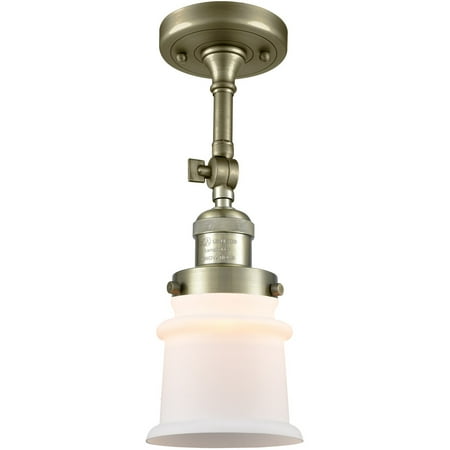 Antique Brass Tone Semi Flush 6 Wide Matte White Glass Steel/Cast Brass/Glass Medium Base LED 1 Light Fixture
Antique Brass Tone Semi Flush 6 Wide Matte White Glass Steel/Cast Brass/Glass Medium Base LED 1 Light Fixture