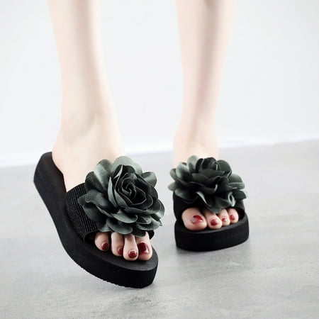 Women s Ladies Bohemia Flower Home Outdoor Wedges Beach Shoes Sandals Slippers Army Green 6.5
Women s Ladies Bohemia Flower Home Outdoor Wedges Beach Shoes Sandals Slippers Army Green 6.5