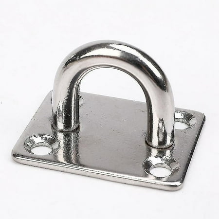 Square Pad Eye Plate Stainless Steel Ceiling Hooks Metal Suspension U Hooks Marine Hardware Staple Hook Ring Loop With Screws For Wall Ceiling Han
Square Pad Eye Plate Stainless Steel Ceiling Hooks Metal Suspension U Hooks Marine Hardware Staple Hook Ring Loop With Screws For Wall Ceiling Han