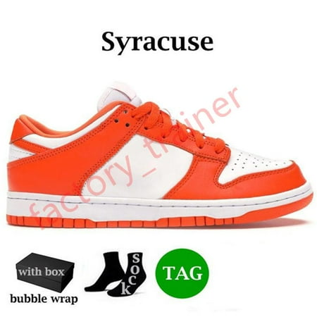 

With Box Designer Running Shoes Men Women UNC Panda Black White Skateboard Medium Olive Sail Triple Pink Syracuse Chicago Grey Fog Mens Trainers Sport Sneakers