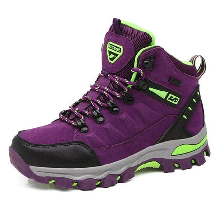 Men s Women s Waterproof Hiking Boots Outdoor Mid Trekking Backpacking Mountaineering Shoes
