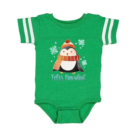 Inktastic Feliz Navidad Cute Winter Penguin in Hat and Scarf Gift Baby Boy or Baby Girl Bodysuit
Inktastic Feliz Navidad Cute Winter Penguin in Hat and Scarf Gift Baby Boy or Baby Girl Bodysuit