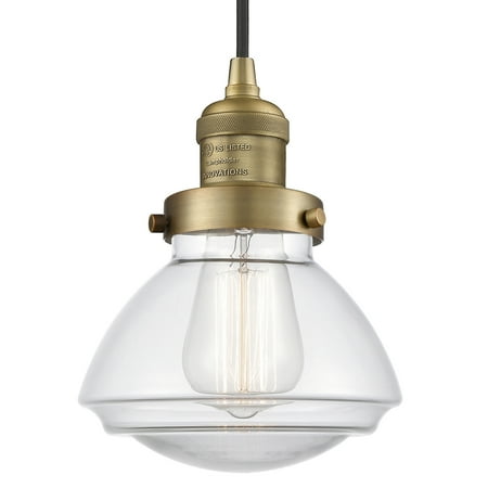 Innovations Lighting 201C Olean Olean 7 Wide Mini Cord Hung Pendant - Brass
Innovations Lighting 201C Olean Olean 7 Wide Mini Cord Hung Pendant - Brass