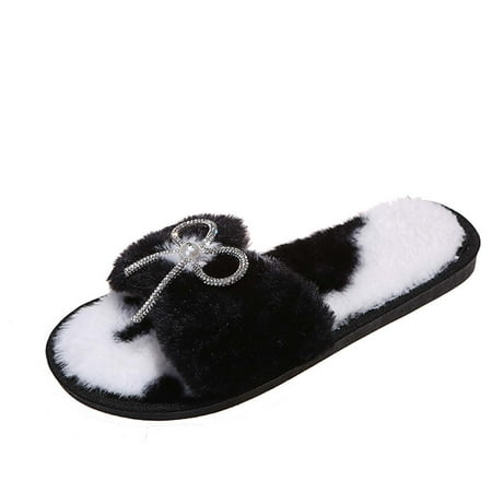 Jikolililili Women Wear Colored Flat Bottomed Open toed Home Warm and Easy to Wear Cotton Slippers Christmas Slippers
Jikolililili Women Wear Colored Flat Bottomed Open toed Home Warm and Easy to Wear Cotton Slippers Christmas Slippers