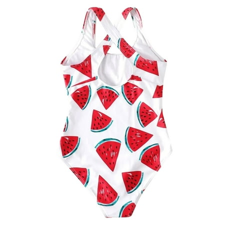 Gubotare Cute Printing Swimsuit Print Small Conjoined Floral Girls Watermelon Crisscross Summer Girls Girls Bathing Suit Size 14 White 11-12 Years
Gubotare Cute Printing Swimsuit Print Small Conjoined Floral Girls Watermelon Crisscross Summer Girls Girls Bathing Suit Size 14 White 11-12 Years