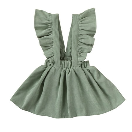 Kids Toddler Baby Girls Overall Dress Soft Corduroy A-Line Solid Color suspender Skirt Clothes
Kids Toddler Baby Girls Overall Dress Soft Corduroy A-Line Solid Color suspender Skirt Clothes