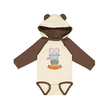 Inktastic Tiny Drummer Cute Mouse with Orange Drum Gift Baby Boy or Baby Girl Long Sleeve Bodysuit
Inktastic Tiny Drummer Cute Mouse with Orange Drum Gift Baby Boy or Baby Girl Long Sleeve Bodysuit