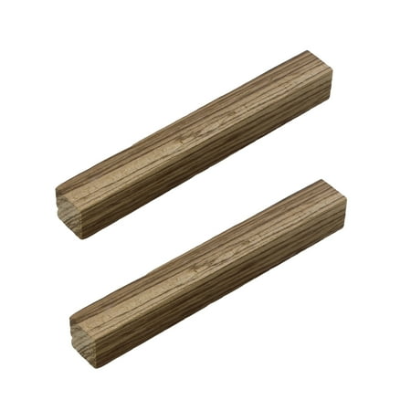 DCT | Wood Turning Blanks 2pk 3/4 x 3/4 x 6 Inch Zebrawood Wood Pen Blanks