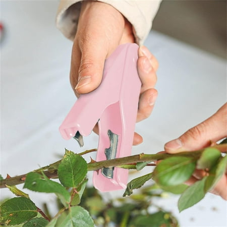 LOPCHAN Professional Rose Leaf Thorn Stripper Tool Roses Thorn Remover Stripping Tool Thorn Remover for Roses(Pink)
