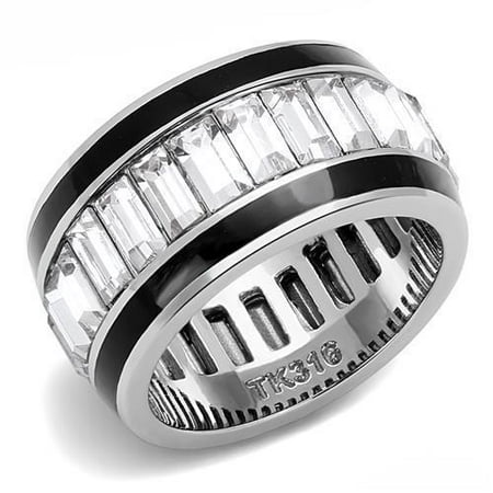 Beautops TK3173 - High polished (no plating) Stainless Steel Ring with Top Grade Crystal in Clear - 7
Beautops TK3173 - High polished (no plating) Stainless Steel Ring with Top Grade Crystal in Clear - 7