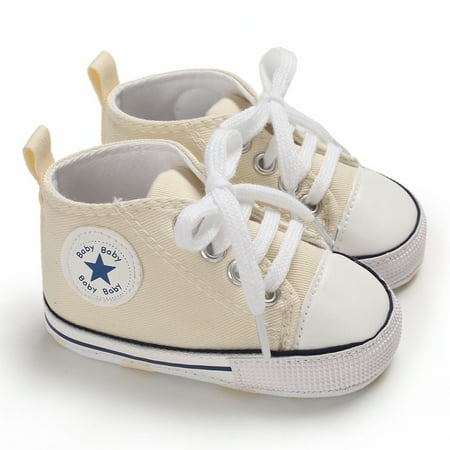 Unisex Baby Boys Girls High Top Sneaker Soft Anti-Slip Sole Newborn Infant First Walkers Canvas Denim Shoes
Unisex Baby Boys Girls High Top Sneaker Soft Anti-Slip Sole Newborn Infant First Walkers Canvas Denim Shoes