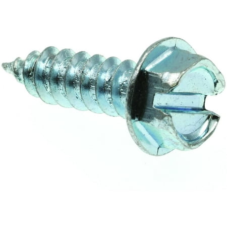 9025742 Sheet Metal Screw Self-Tapping Slotted Hex Washer Head #12 X 3/4 in Zinc Plated Steel Pack of 100
9025742 Sheet Metal Screw Self-Tapping Slotted Hex Washer Head #12 X 3/4 in Zinc Plated Steel Pack of 100