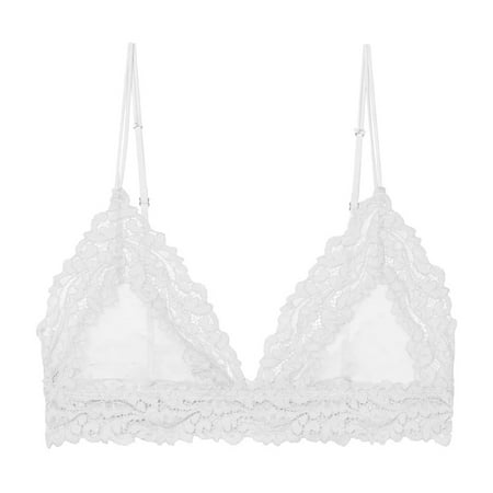 Wuffmeow Fashion Seamless Bras For Women Lace Patchwork Backless Bra Sexy Lingerie Comfortable Adjustable Wireless Bralette White M
Wuffmeow Fashion Seamless Bras For Women Lace Patchwork Backless Bra Sexy Lingerie Comfortable Adjustable Wireless Bralette White M
