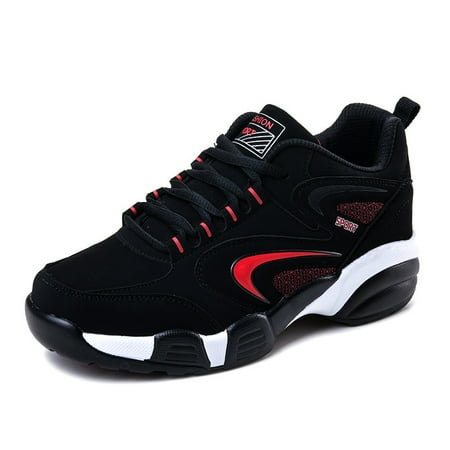 Homeex Men s And Women s Fleece Warm Running Thick Bottom Non-slip Cotton Shoes Black red 40
Homeex Men s And Women s Fleece Warm Running Thick Bottom Non-slip Cotton Shoes Black red 40