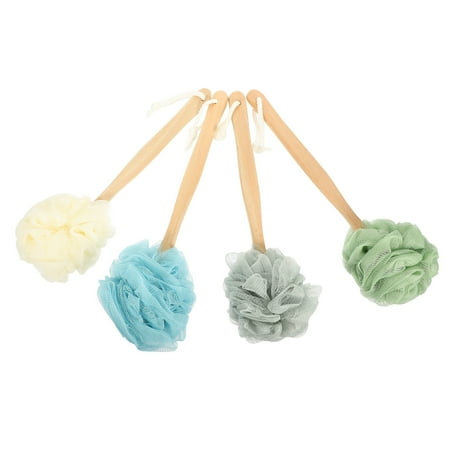 NUOLUX 4Pcs Back Brush Long Wooden Handle Bathing Brush Nylon Shower Brush Back Scrubber
NUOLUX 4Pcs Back Brush Long Wooden Handle Bathing Brush Nylon Shower Brush Back Scrubber