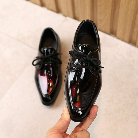 DancePeanut Children Boys Autumn Lace-Up Leather Shoes Kids Girls Soft Sole Casual Shoes Size 21-36
DancePeanut Children Boys Autumn Lace-Up Leather Shoes Kids Girls Soft Sole Casual Shoes Size 21-36