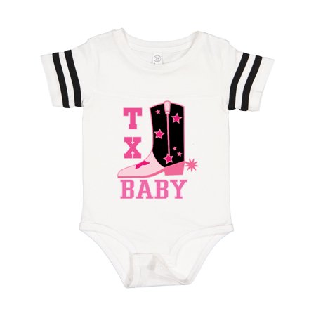 Inktastic Pink Texas Cowboy Baby Gift Baby Girl Bodysuit