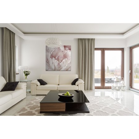 Wexford Home Intimate Blush III -Gallery Wrapped Canvas - yellow, blue, green, red, black, white