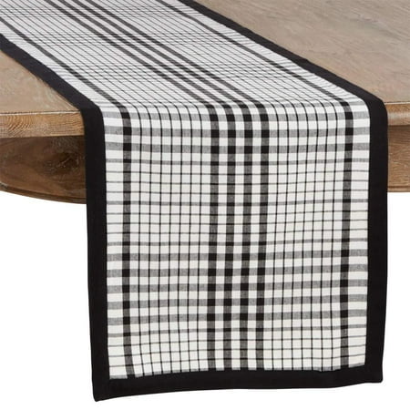 Fennco Styles Timeless Plaid with Banded Edge Design 100% Cotton Table Runner 16 x 72 Inch
Fennco Styles Timeless Plaid with Banded Edge Design 100% Cotton Table Runner 16 x 72 Inch