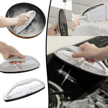 NIUREDLTD Kitchen Foldable Pot Brush With Handle Sponge Dishwashing Brush Pot Brush Degreasing Cleaning Brush
NIUREDLTD Kitchen Foldable Pot Brush With Handle Sponge Dishwashing Brush Pot Brush Degreasing Cleaning Brush