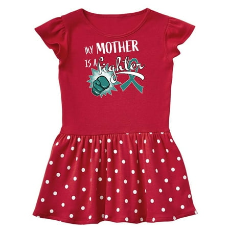 Inktastic Ovarian Cancer Awareness My Mother is a Fighter Gift Toddler Girl Dress
Inktastic Ovarian Cancer Awareness My Mother is a Fighter Gift Toddler Girl Dress