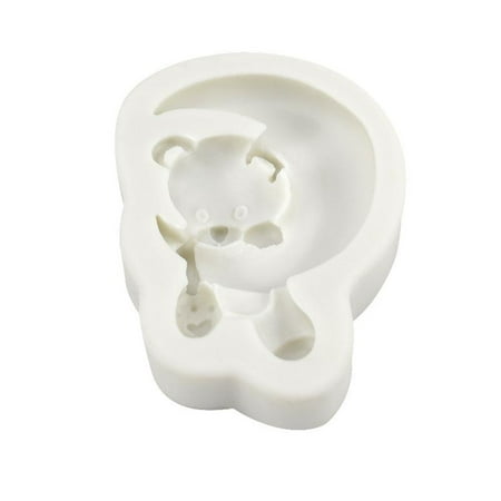 DOYOUNG Moon and Bear Shape Silicone Moulds Cake Chocolates Fudge Making Food Grade Mold
DOYOUNG Moon and Bear Shape Silicone Moulds Cake Chocolates Fudge Making Food Grade Mold