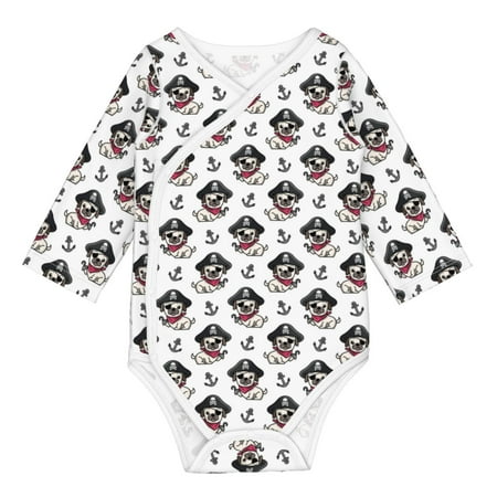 Coaee Pirate Puppy for Soft Cotton Baby Long-Sleeve Bodysuit Girls Boys Bodysuit Romper
Coaee Pirate Puppy for Soft Cotton Baby Long-Sleeve Bodysuit Girls Boys Bodysuit Romper