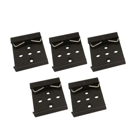 5Pc Din35Mm Guide Rail Buckle C45 Guide Rail Clip Hanging Guide Rail Accessories